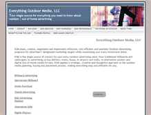 Tablet Screenshot of everythingoutdoormedia.com